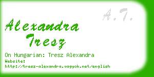 alexandra tresz business card